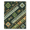 Rustic Arrows Diamond Medallion Design Rug