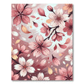 Pink Cherry Blossom Bloom Branches Rug