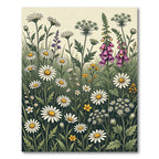 Wildflower Meadow Botanical Garden Rug