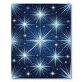 Celestial Starburst Mid Century Modern Rug