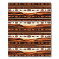 Terracotta Arrow Canyon Landscape Rug