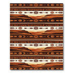 Terracotta Arrow Canyon Landscape Rug