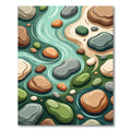 Serene River Stone Meadow Rug
