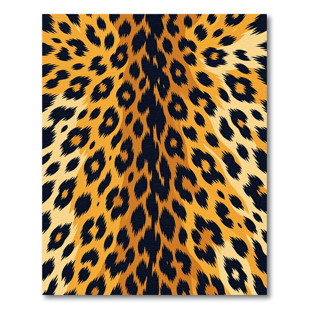 Amber Black Feline Spots Rug