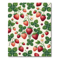 Classic Red Strawberry Garden Botanical Rug