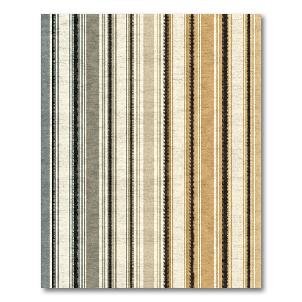Earthy Neutral Tone Vertical Stripe Rug