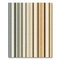 Earthy Neutral Tone Vertical Stripe Rug
