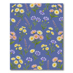 Lavender Cornflower Daisy Meadow Rug