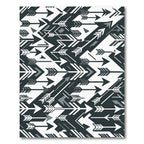 Graphic Tribal Arrow Collage Rug