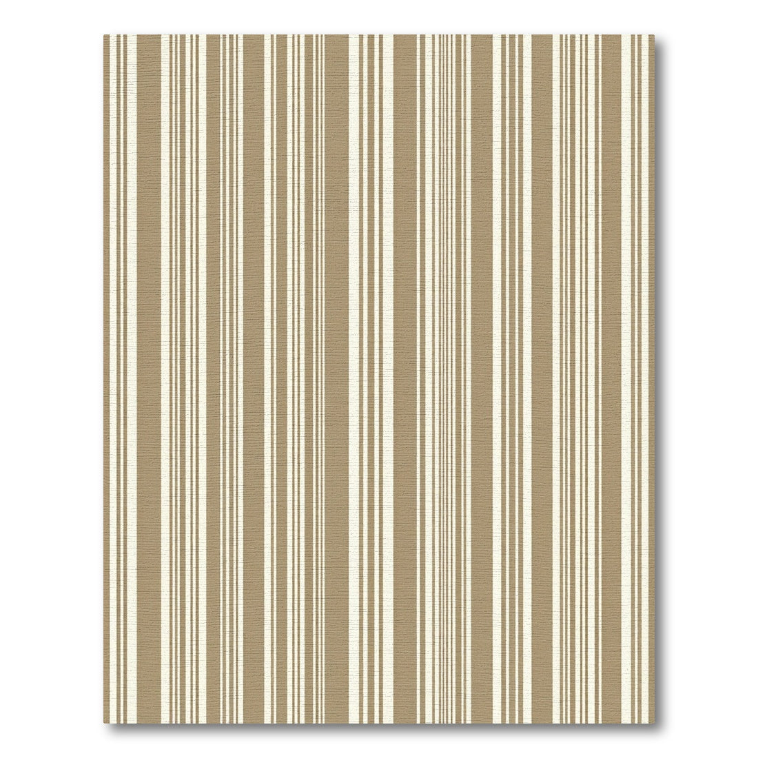 Modern Beige Vertical Stripe Rug