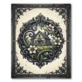 Ornate Floral Cottage Heirloom Illustration Rug