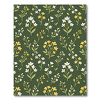 Dark Forest Wildflower Meadow Rug