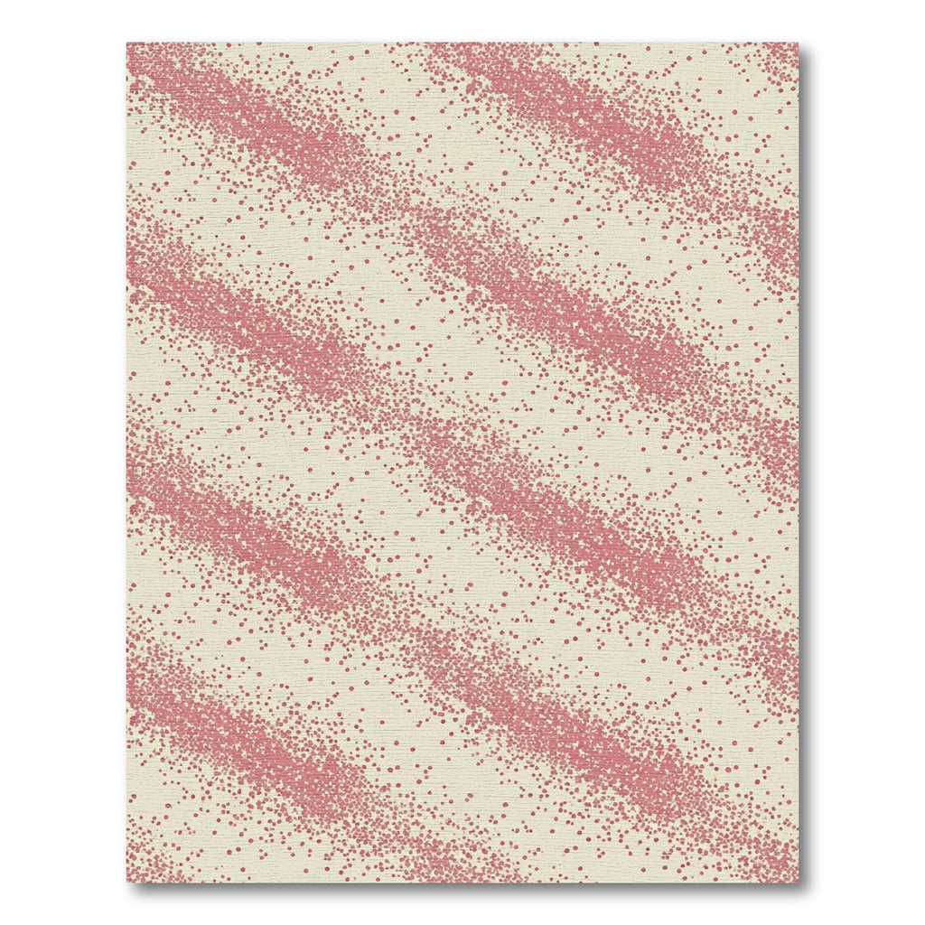 Blush Pink Scattered Polka Dot Diagonal Rug