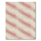 Blush Pink Scattered Polka Dot Diagonal Rug