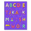 Playful Alphabet Connect the Dots Rug