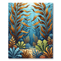 Oceanic Kelp Forest Under Blue Waves Rug