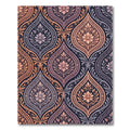 Damask Floral Ogee Vine Rug