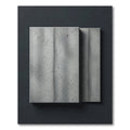 Modern Speckled Concrete Panel Rug
