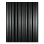 Graphic Black Silver Vertical Stripes Rug