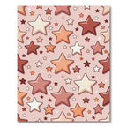 Cozy Earthy Star Cluster Rug
