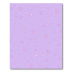 Lavender Starfish Scatter Rug