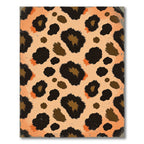 Bold Leopard Spot Spatter Print Rug