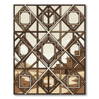 Geometric Desert Arch Window Rug