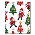 Jolly Gnomes And Festive Trees Rug