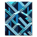 Escher Infinite Blue Stairs Rug