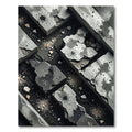 Abstract Stone Texture Speckled Rug