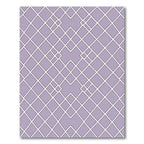Lavender Geometric Intersecting Diamond Rug