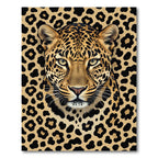 Bold Leopard Spot Contemporary Fauna Rug
