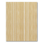 Minimalist Vertical Golden Ochre Stripes Rug