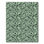 Sage Green Speckled Abstract Terrain Rug