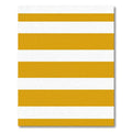 Modern Mustard Gold Horizontal Stripe Rug