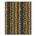 Bold Tiger and Leopard Stripe Rug