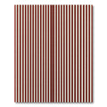 Crimson Cream Vertical Stripe Rug