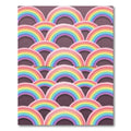 Pastel Rainbow Arches Pattern Rug