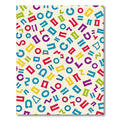 Colorful Geometric Abstract Shapes Rug