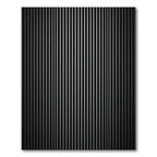 Dark Gray Vertical Stripe Texture Rug
