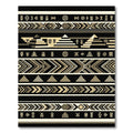 Ancient Egyptian Pyramids Geometric Sun Rug