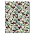 Mid Century Modern Terrazzo Speckled Tile Rug