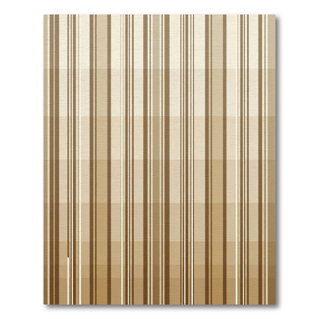 Neutral Earthy Tonal Vertical Striped Rug