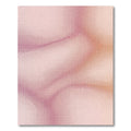 Soft Pink Gradient Dot Swirl Rug