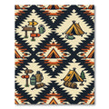 Adventure Inspired Southwestern Geometric Camping Rug