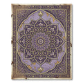 Ornate Lavender Floral Medallion Rug