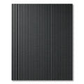 Charcoal Vertical Striped Modern Rug