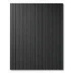 Charcoal Vertical Striped Modern Rug
