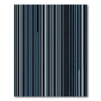 Indigo Blue Vertical Stripe Appeal Rug
