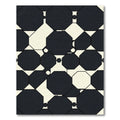 Monochrome Geometric Octagon Mosaic Rug